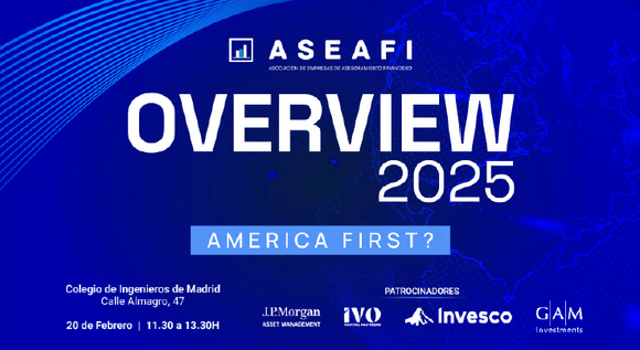 ASEAFI Overview 2025. El próximo 20 de febrero en el Colegio de Ingenieros de Madrid 1