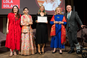 Lola Solana recibe el premio al liderazgo económico del Women Economic Forum Iberoamérica  1