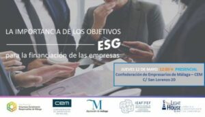 La importancia de los objetivos ESG. Málaga 5