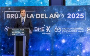 Acto de entrega de la Brújula del año 2025. El 30 de junio en la Bolsa de Madrid 5