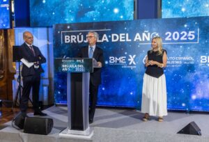 Acto de entrega de la Brújula del año 2025. El 30 de junio en la Bolsa de Madrid 9