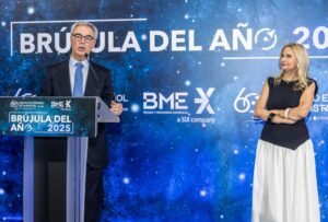 Acto de entrega de la Brújula del año 2025. El 30 de junio en la Bolsa de Madrid 11