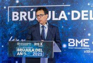 Acto de entrega de la Brújula del año 2025. El 30 de junio en la Bolsa de Madrid 21