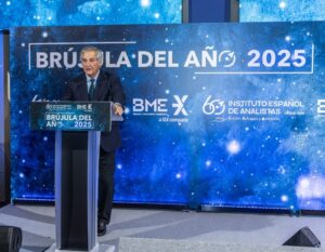 Acto de entrega de la Brújula del año 2025. El 30 de junio en la Bolsa de Madrid 48