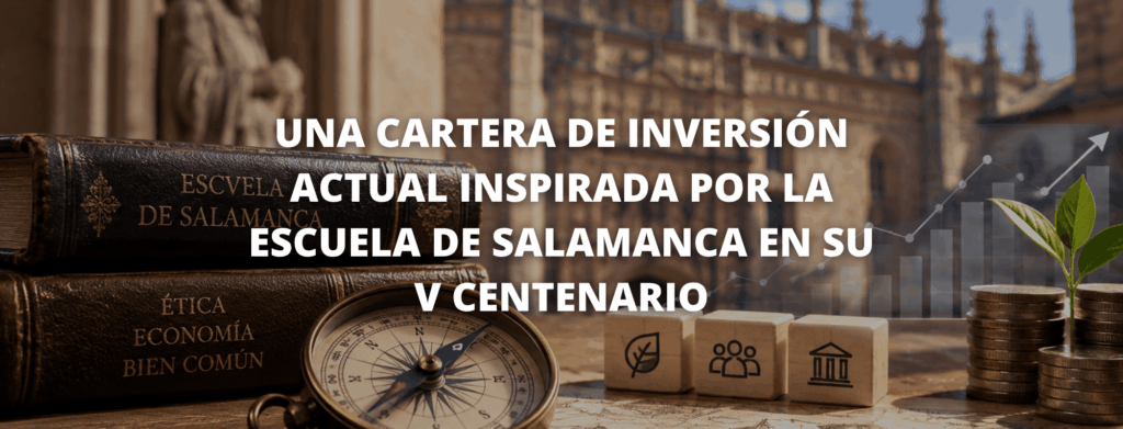 “Una cartera de inversión actual inspirada por la Escuela de Salamanca en su V Centenario”. “A contemporary portfolio inspired by the School of Salamanca in its 5th Centenary” - Esther B. del Brío 1