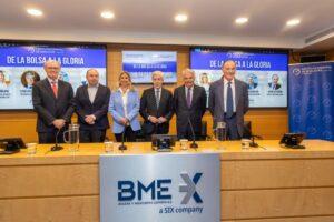 De la Bolsa a la Gloria. El pasado 27 de abril en la Bolsa de Madrid a las 19:00h 19