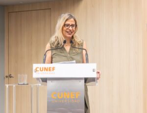 Presentación informe Euro Digital. El pasado 10 de junio en Madrid en CUNEF Universidad 3