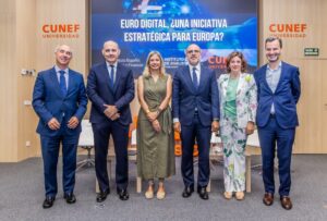 Presentación informe Euro Digital. El pasado 10 de junio en Madrid en CUNEF Universidad 1