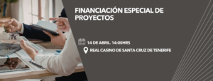 Almuerzo de trabajo. Financiación especial de proyectos. El 14 de abril en Canarias 1