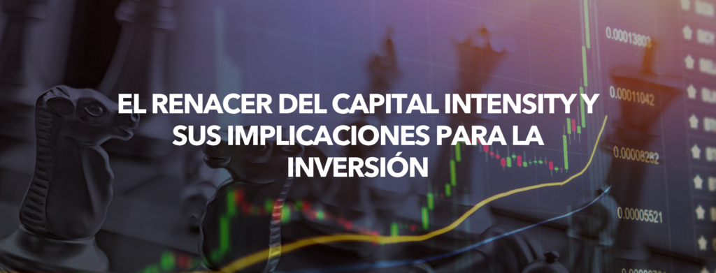 El renacer del capital intensity y sus implicaciones para la inversión. Cristina Diezma 1