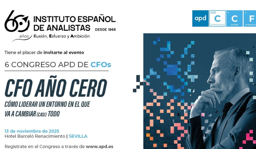6 Congreso Nacional CFOs APD. El próximo 13 de noviembre en Sevilla 1