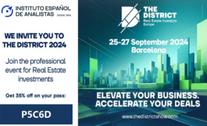  Evento Real Estate Barcelona. The District 2024 del 25 al 27 de septiembre 4