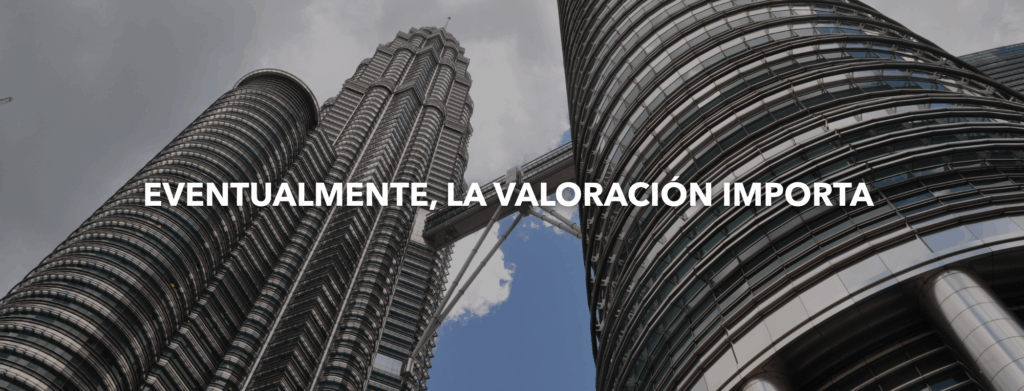 Eventualmente, la valoración importa. Cristina Diezma 1