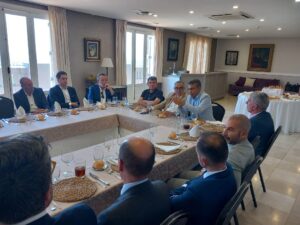Almuerzo de trabajo de la delegación en Canarias del Instituto Español de Analistas 2