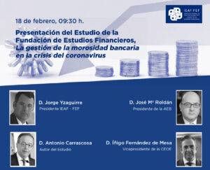 Presentación FEF "La gestión de la morosidad bancaria en la crisis del coronavirus" 7